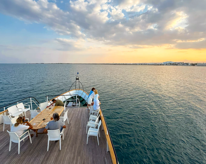 From Larnaca: Disco Sunset Cruise