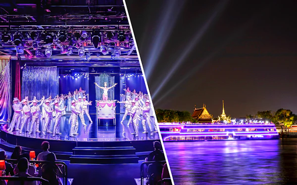 Combo: Calypso Cabaret Show + White Orchid River Cruise