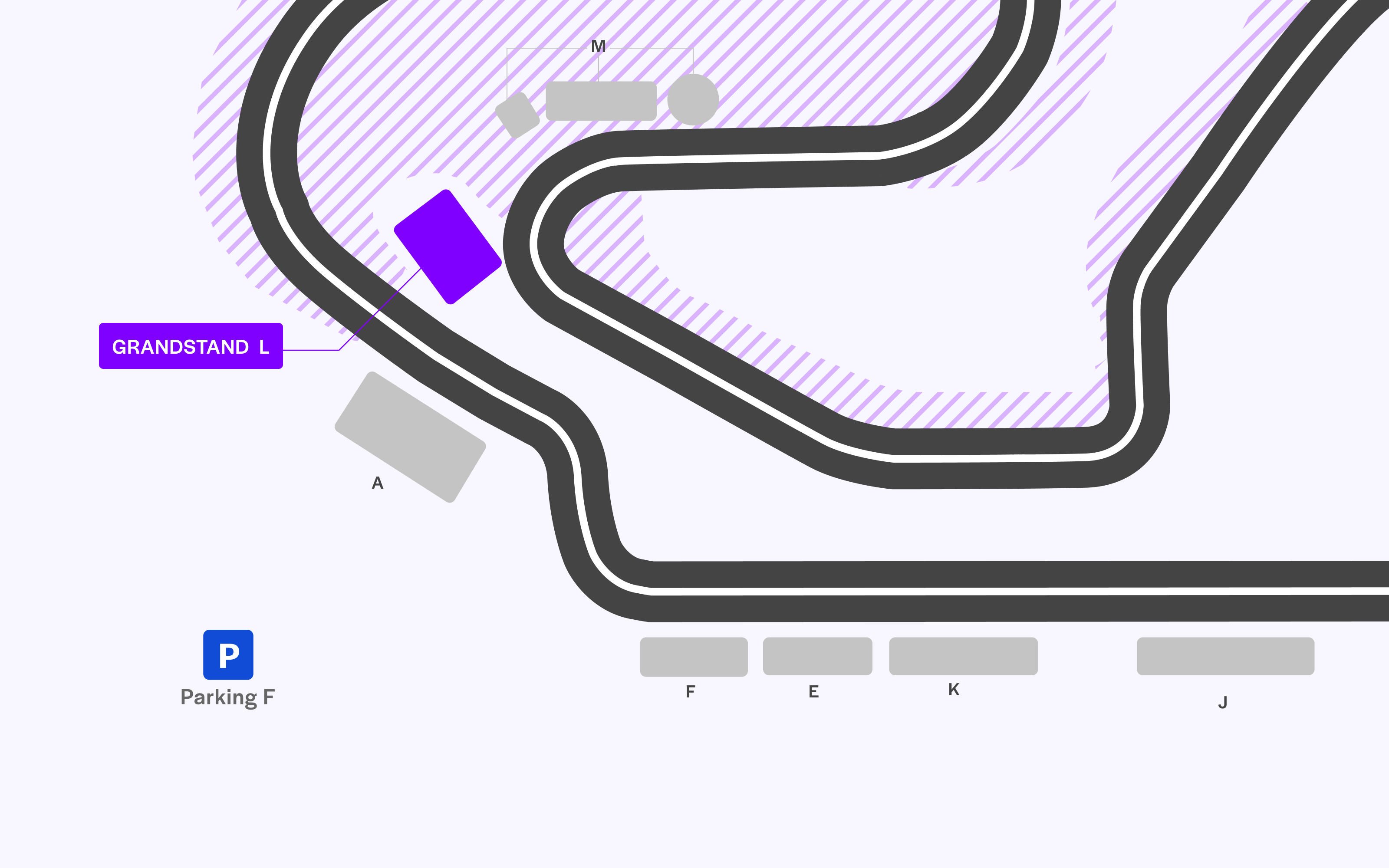 Formula 1 Spanish Grand Prix seating plan