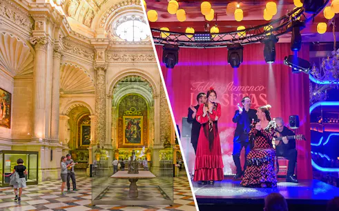 ingresso salta la fila alla cattedrale e all'alcázar di siviglia + biglietto per lo spettacolo di flamenco -1