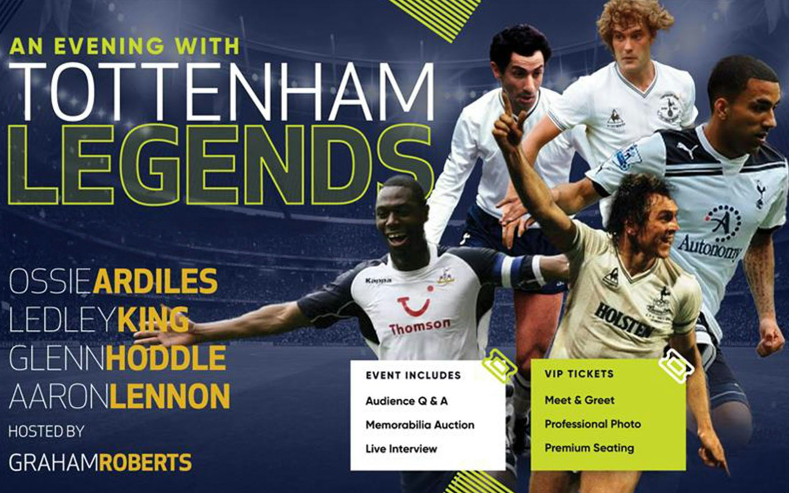 An Evening With Tottenham Legends