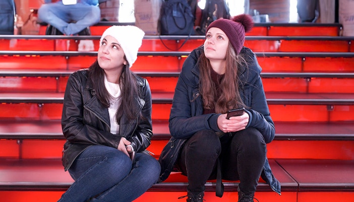 Get yourself clicked on the iconic Red Stairs