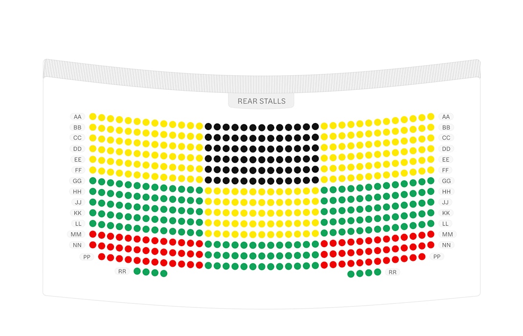 Queen Elizabeth Hall Rear Stalls