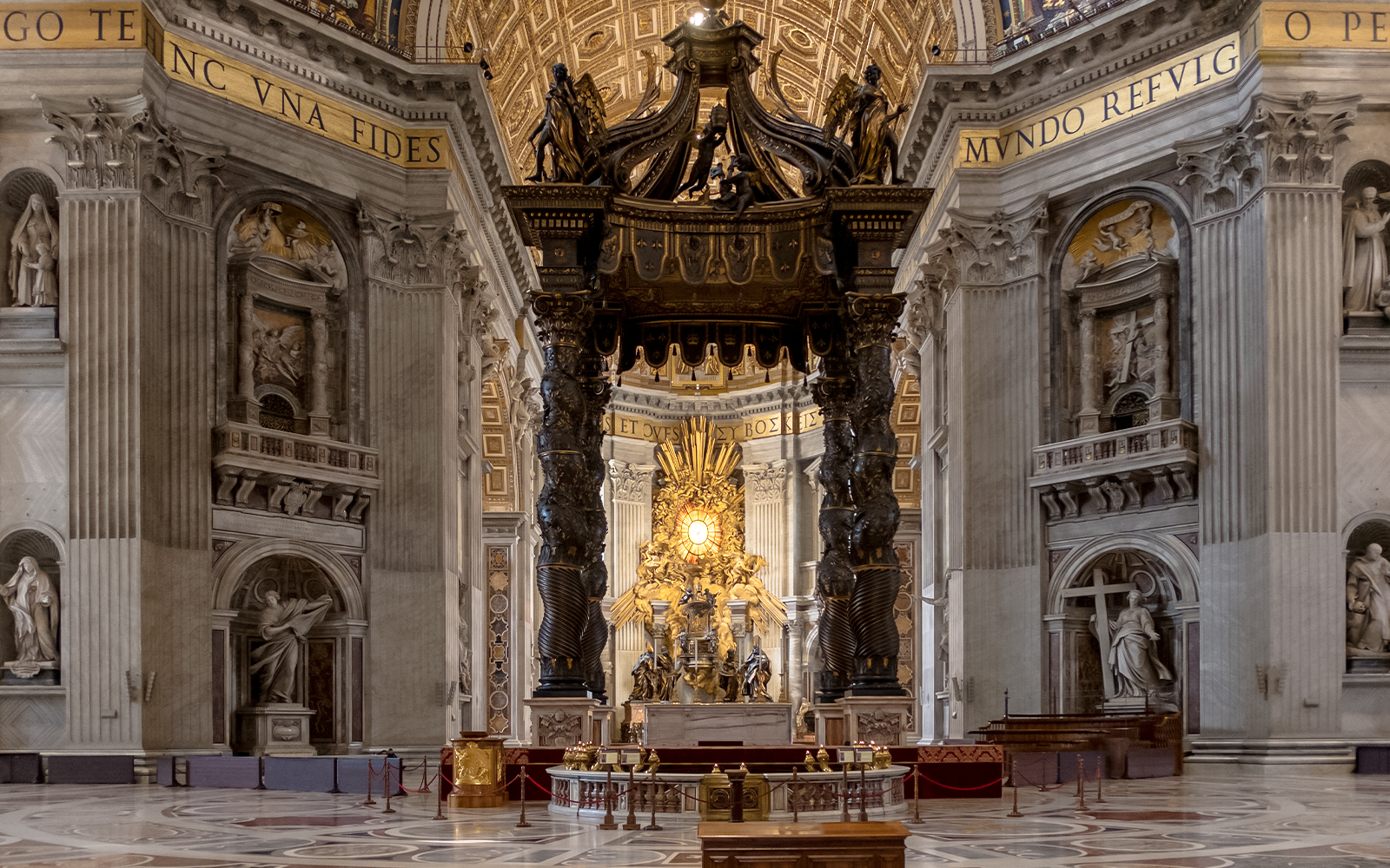 Church Altar Vase San Pietro Polished Brass Altar Vase, San Pietro Series Vase with Liner, Church Sudbury