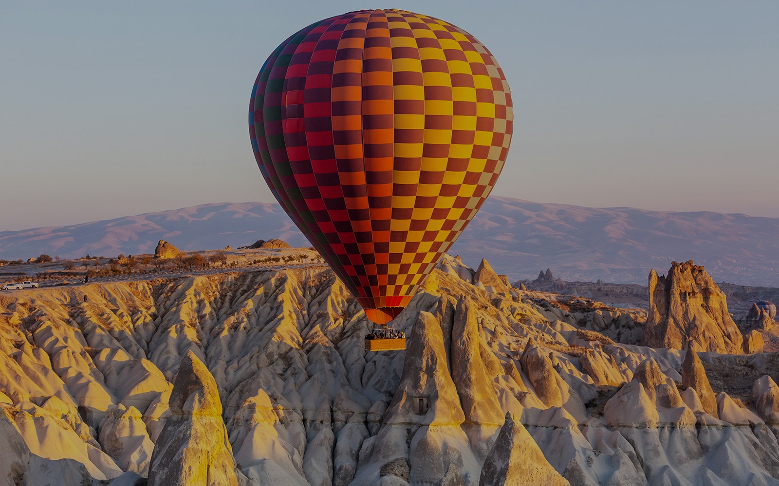 Beautiful Cappadocian sunrise