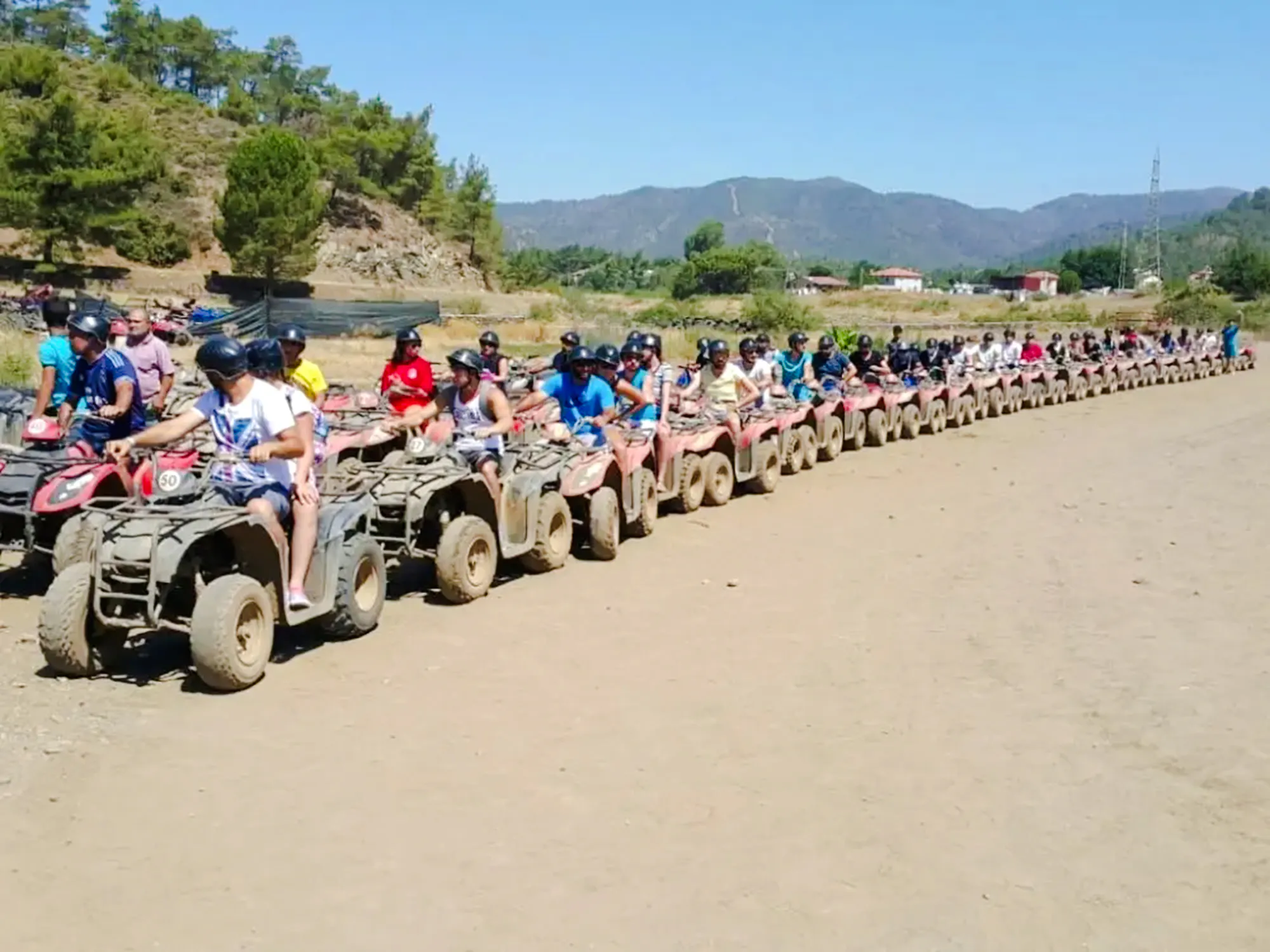 marmaris 4-in-1 combo: buggy safari, horse riding, kayaking, boat party-1