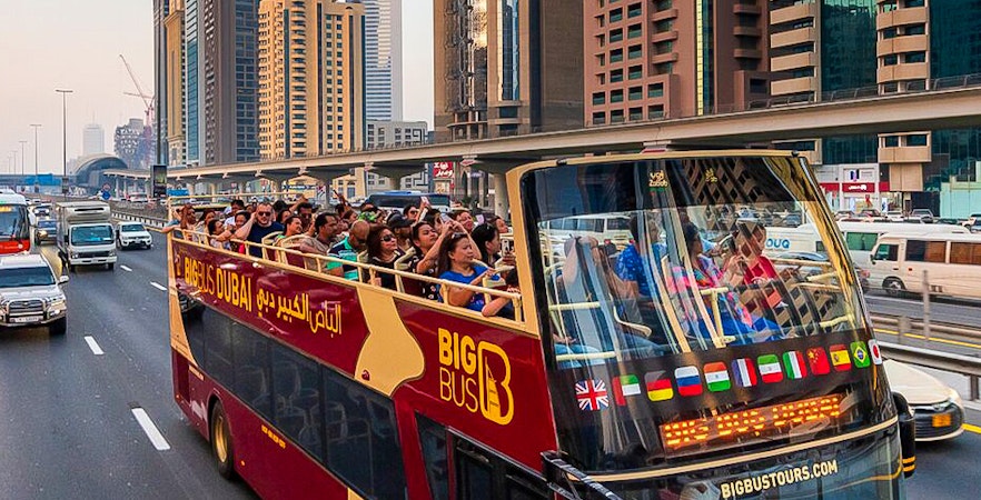 Big Bus Dubai Hop-On Hop-Off Tickets