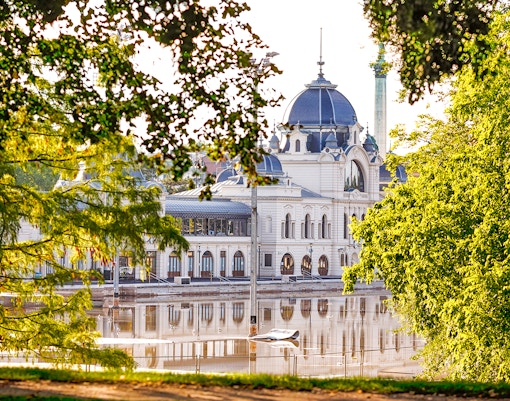 Varosliget City Park in Budapest