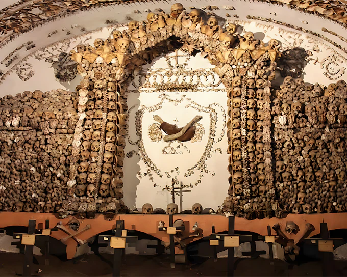 Capuchin Crypt, Christian Catacombs & San Martino ai Monti Tour with Transfers