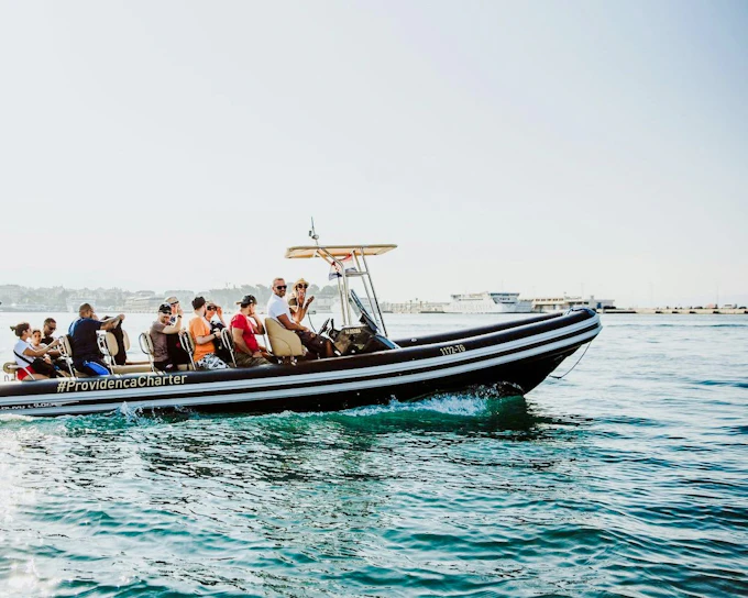 Private Boat Tour from Split/Trogir (Upto 10 people): Blue Cave, Mamma Mia, Hvar
