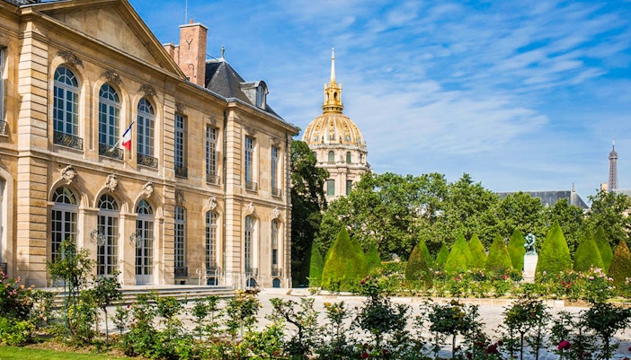 Rodin Museum with garden view