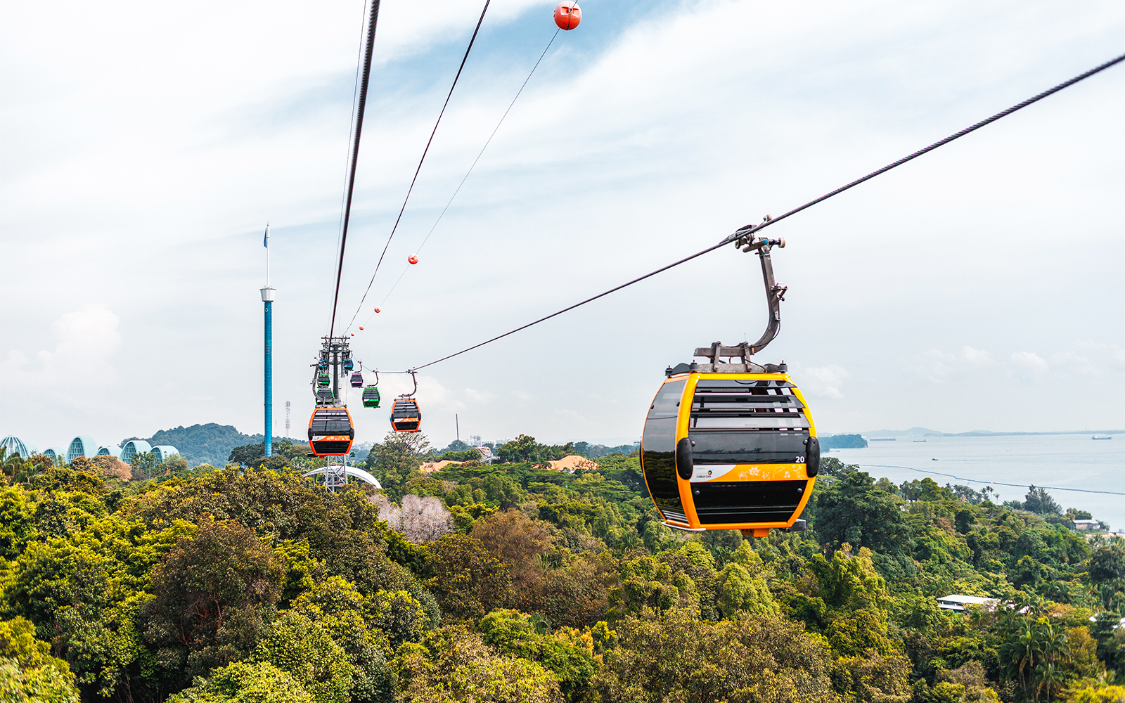 how to get to universal studios singapore by cable car