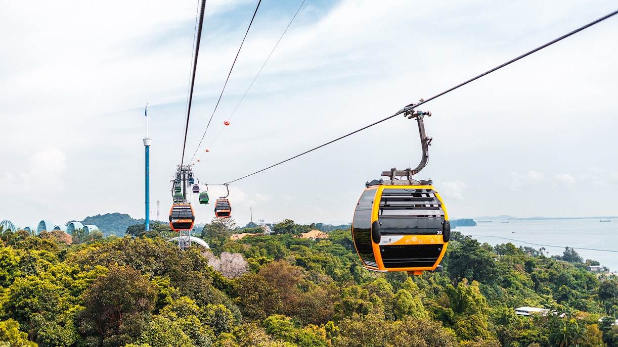 how to get to universal studios singapore by cable car