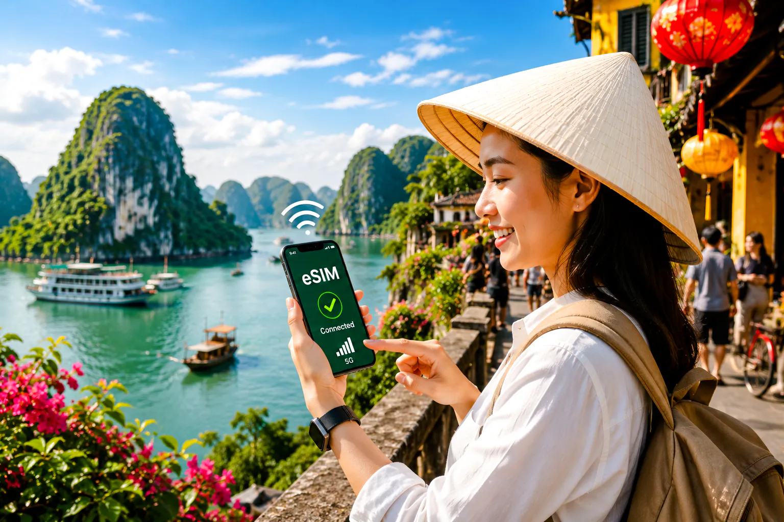 Vietnam 5G Viettel Tourist eSIM with High-speed 5GB data/day: 7/15/30-day access