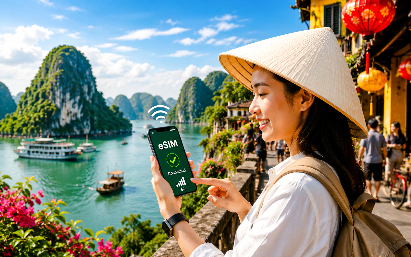 Vietnam 5G Viettel Tourist eSIM with High-speed 5GB data/day: 7/15/30-day access