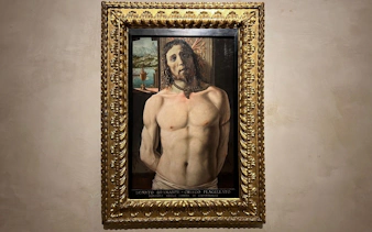 Christ at the Column painting in Pinacoteca di Brera, Milan.
