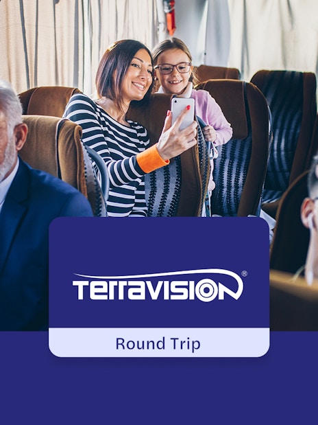 Passengers on a Terravision bus from Rome Ciampino Airport to city center.