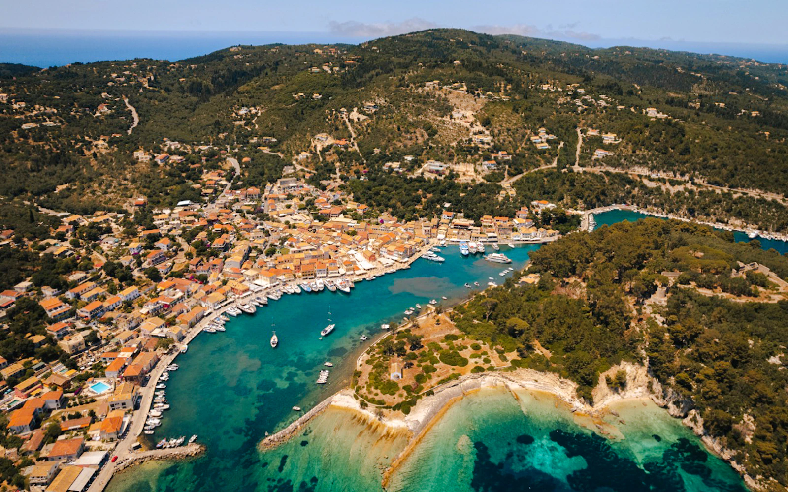 From Corfu: Paxos and Antipaxos Islands Cruise with Sea Caves