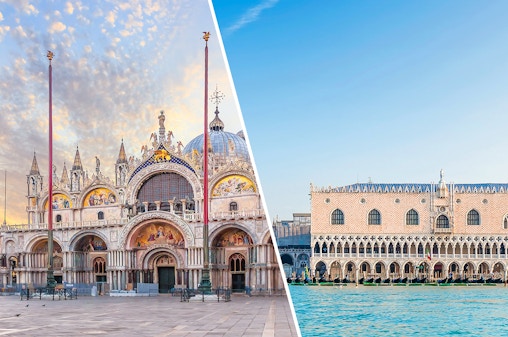 Kombination: Markuskyrkan + Dogepalatset Snabbspårsbiljetter