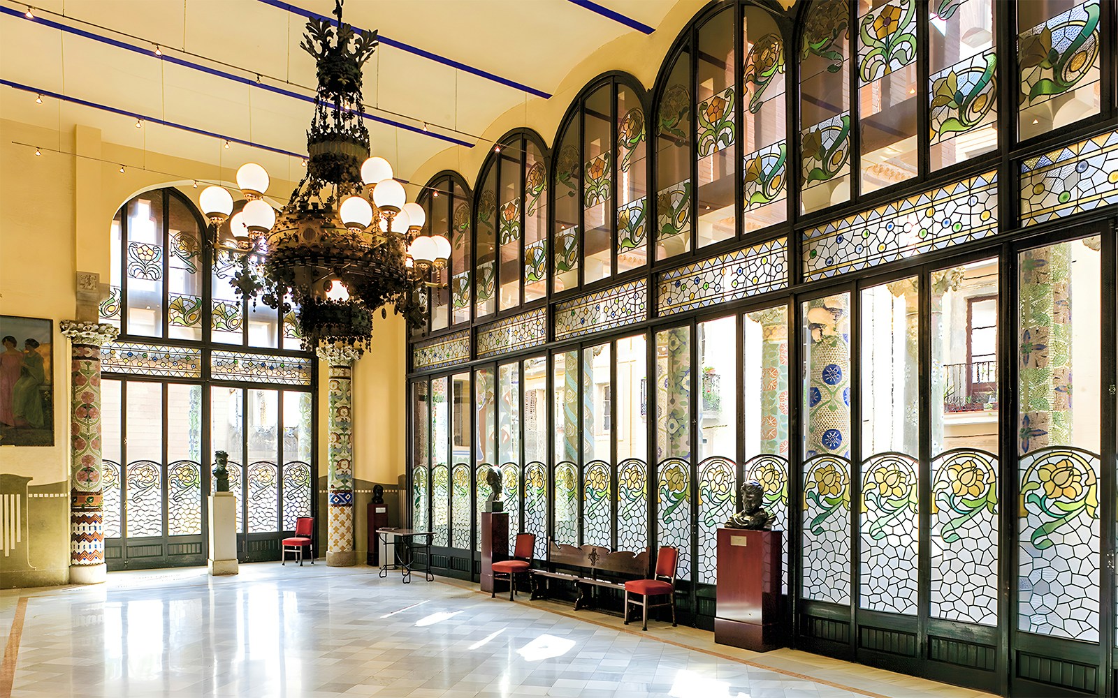 Lluís Millet hall at Palau de la Música Catalana