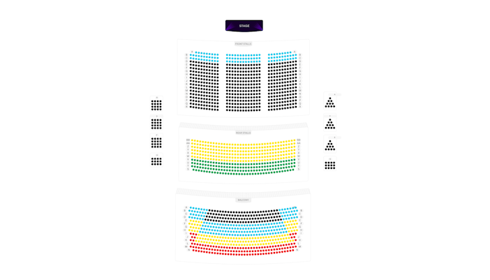 Cliffs Pavilion Seating Plan