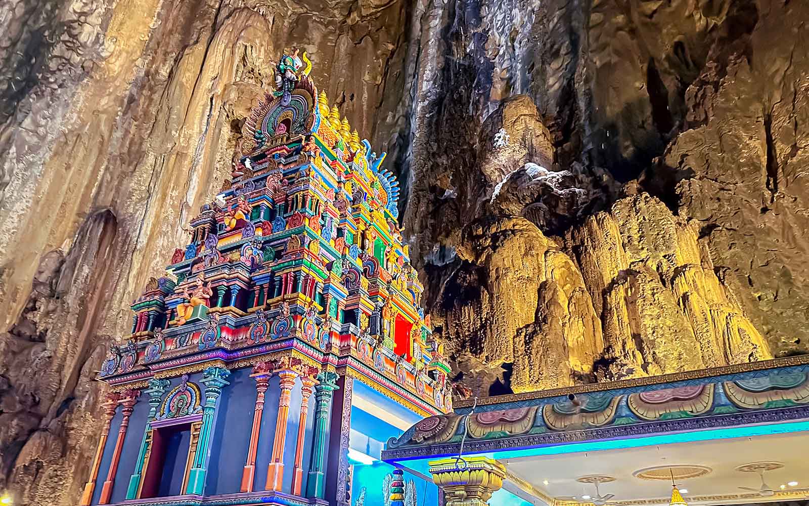 Natural limestone formations