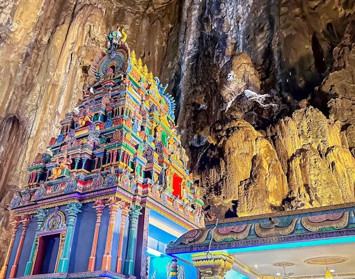 Natural limestone formations