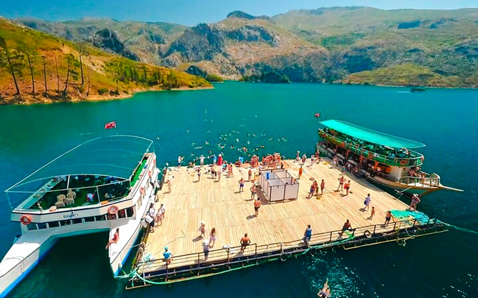 From Alanya: Green Canyon Boat Trip with Lunch, Soft Drinks and Hotel Transfers Image 2
