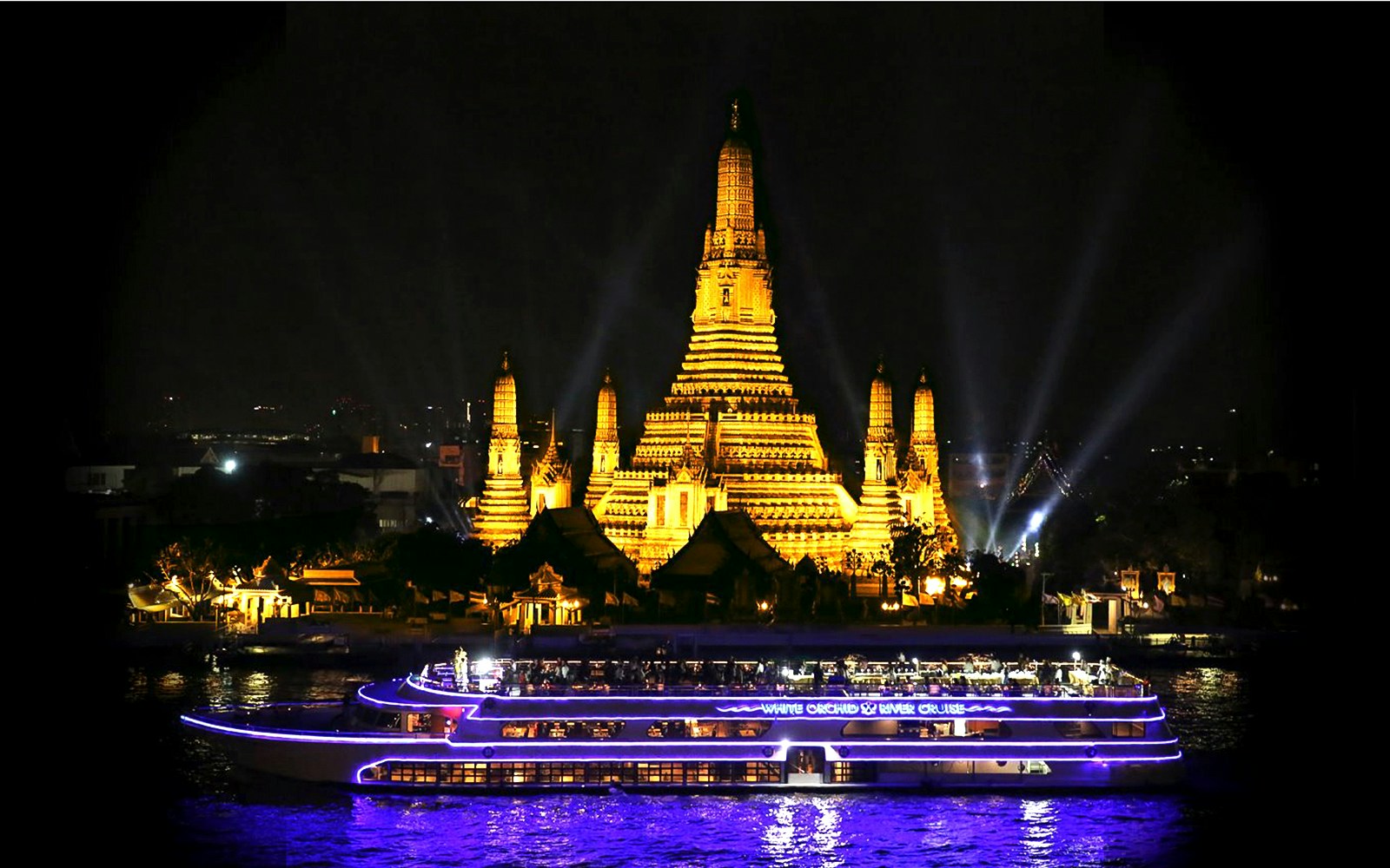 View of the White Orchid River Cruise