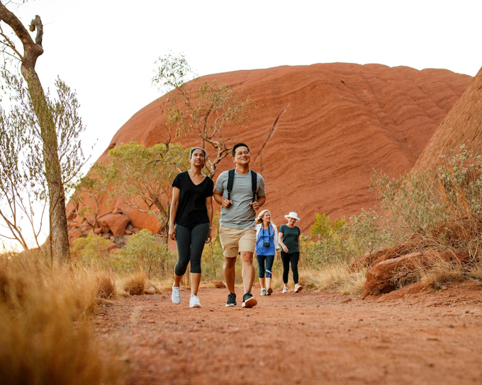 Uluru Sunrise Guided Walking Tour with Picnic Breakfast
