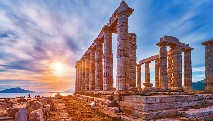 Temple of Athena Sounion Cape Sounion