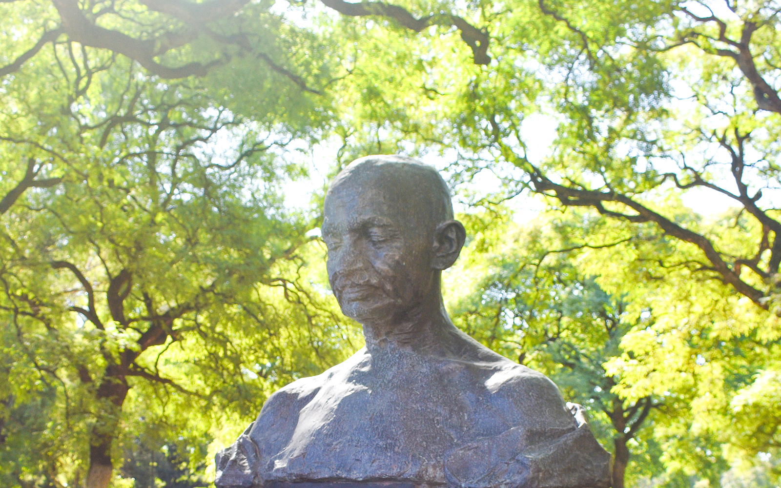 Mahatma Gandhi-statue