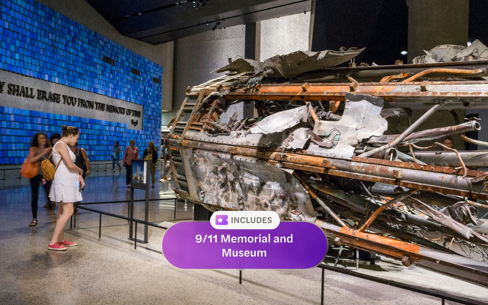 9/11 Memorial and Museum in New York City with Go City Explorer Pass.