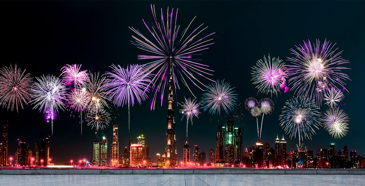 Dubai nytårsaften 2025