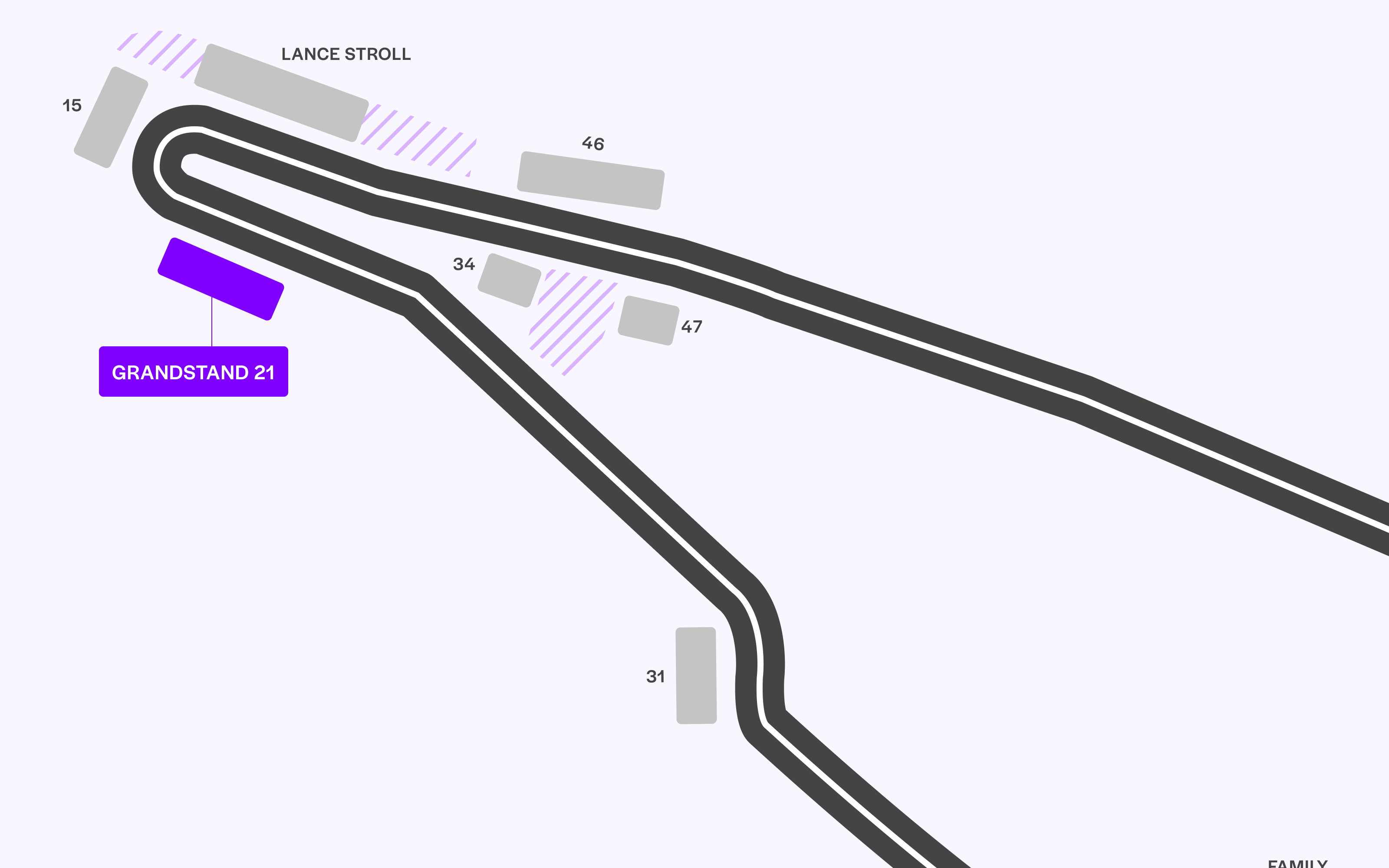 F1 Canadian GP Grandstands