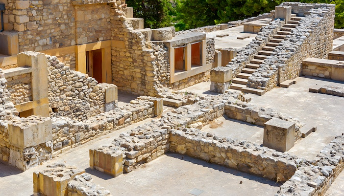 Knossos Palace in Heraklion