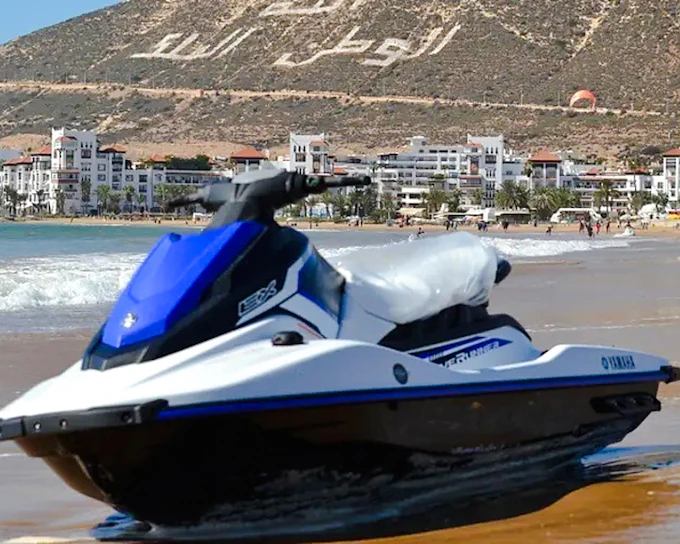 Agadir Bay Jet Ski Ride with Round-Trip Hotel Transfers