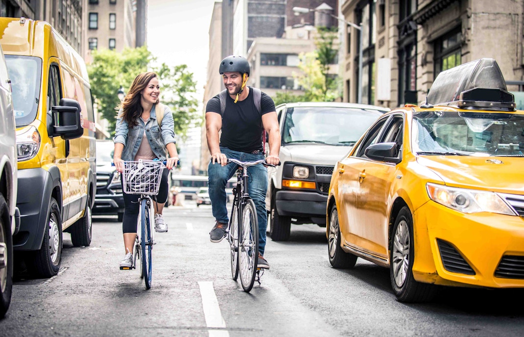 the edge NYC by car or bik