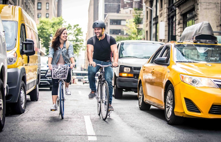 the edge NYC by car or bik