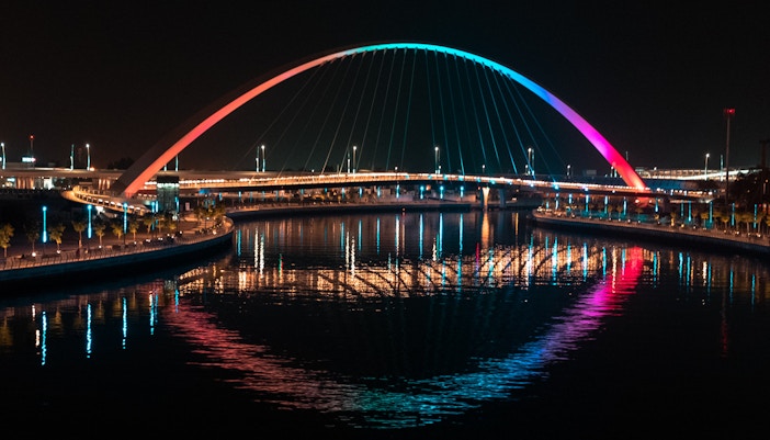 dhow dubai - crucero Canal de Dubái