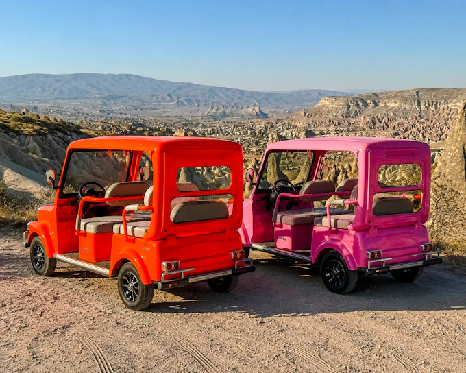 Cappadocia: Vintage-Style Car Guided Valley Tour with Scenic Photo Stops (Product 52504)
