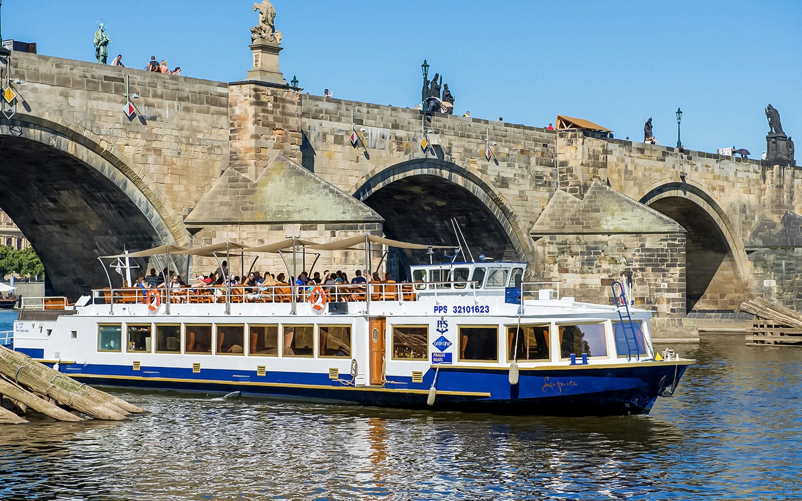 Vltava River Sightseeing Cruise in Prague