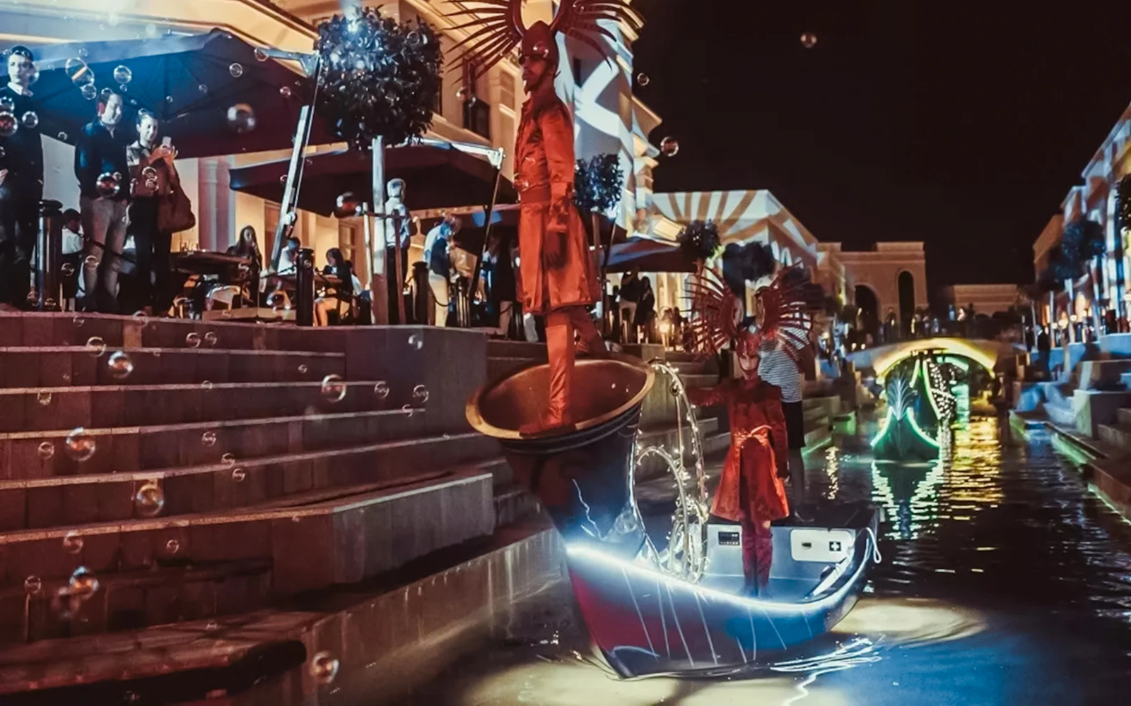 From Alanya: The Land of Legends Night Show and Boat Parade with Round-Trip Hotel Transfers