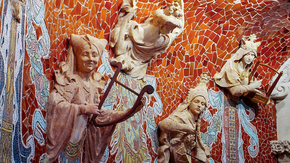 The Palau de la Música Catalana architecture