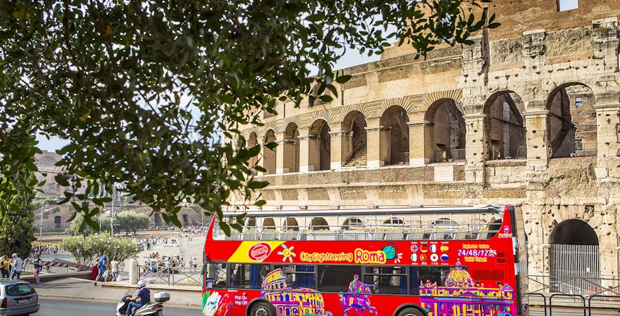 Biglietti per tour in bus Hop-on Hop-off a Roma