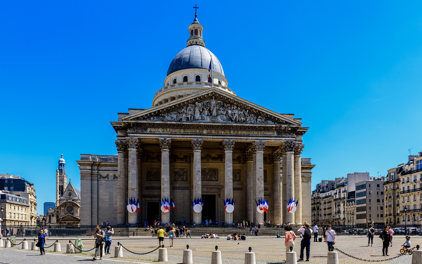 combo (save 10%): pantheon tickets + île de la cité and latin quarter guided tour with seine river cruise-2