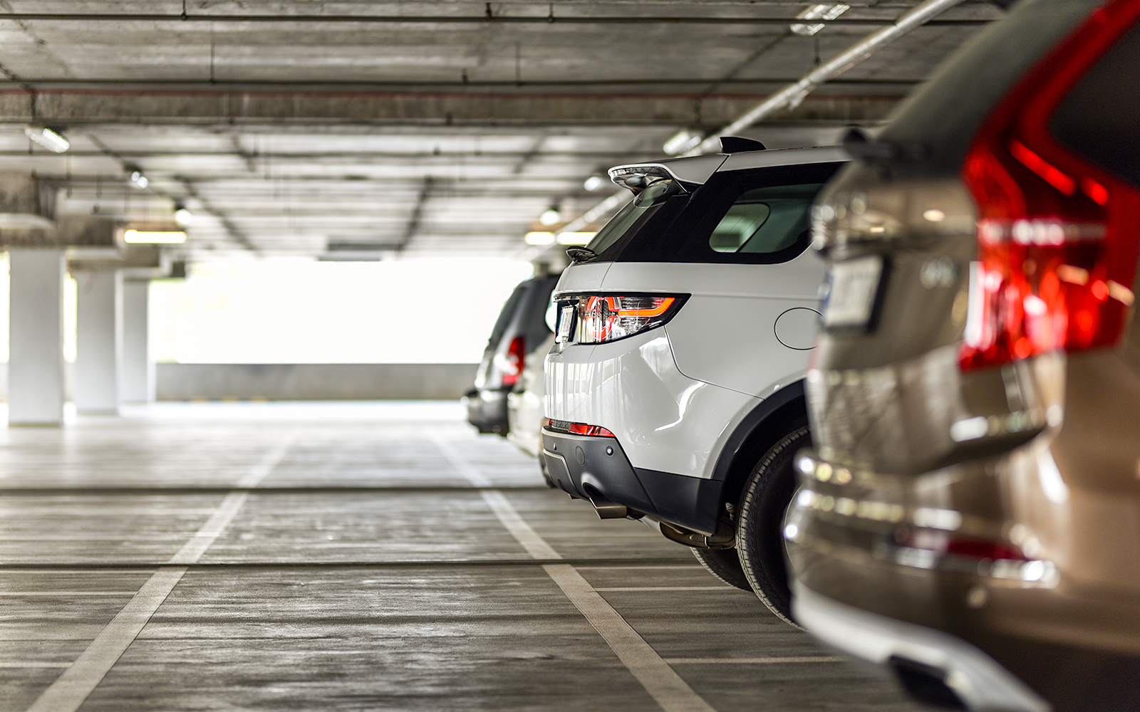 People enjoying water slides at AquaVera Water Park, Spain.