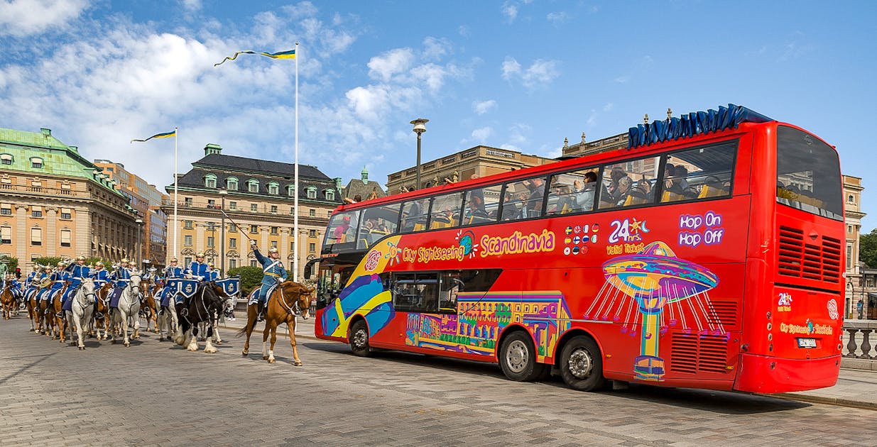City Sightseeing Stockholm Hop-on hop-off tours