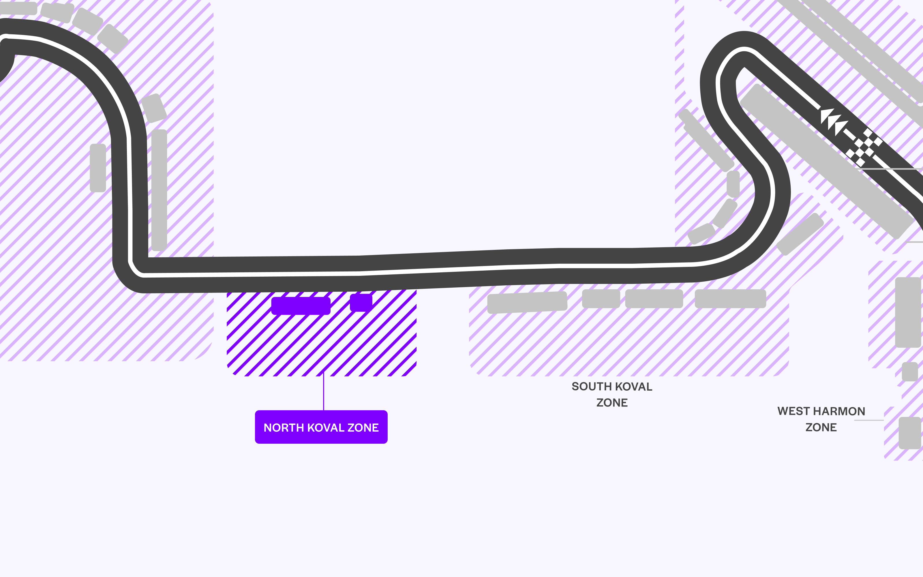 F1 Las Vegas GP Grandstands