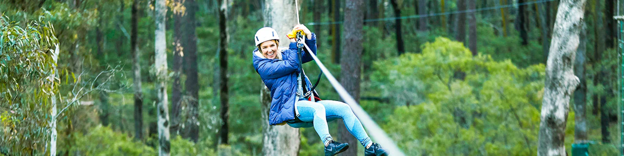Busselton: biglietti per il parco Forest Adventures con zipline e high rope